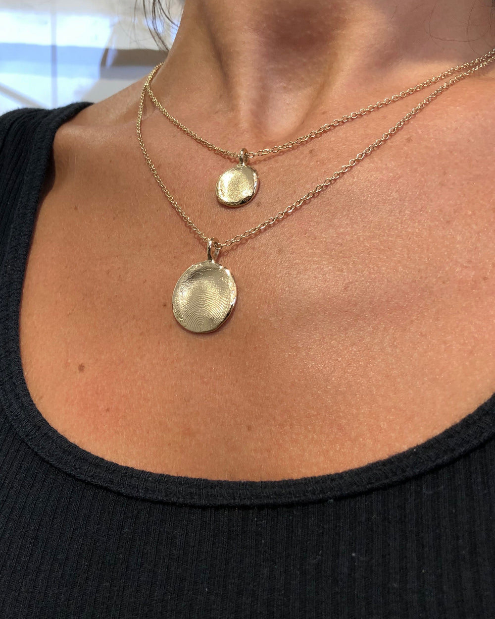 Impression Necklace | Yellow Gold