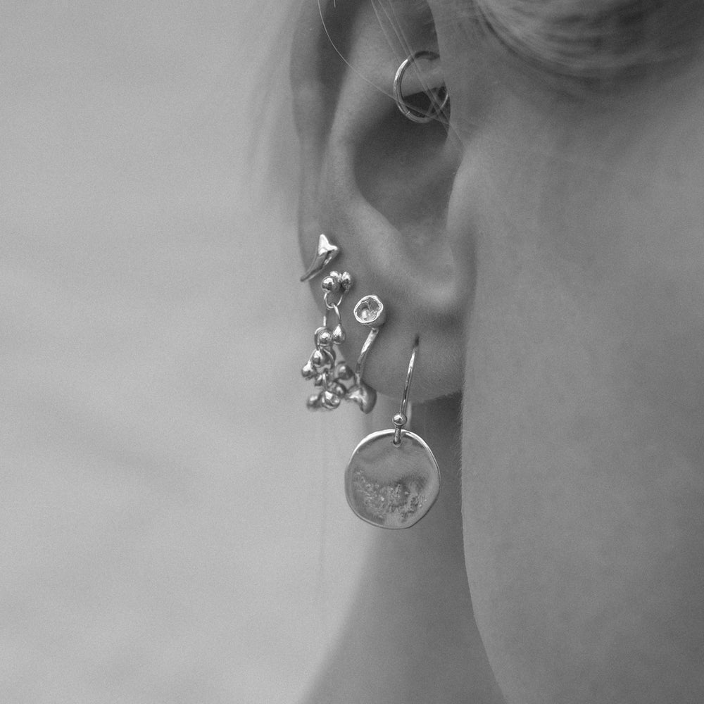 Cherrie Earrings | Silver