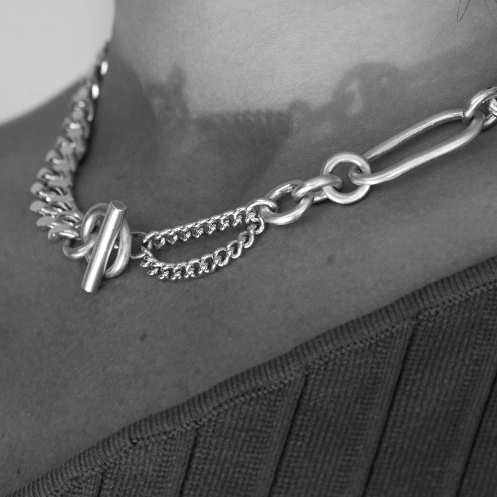 Vault Necklace | Silver