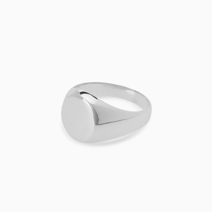 Signature Signet Ring | Silver