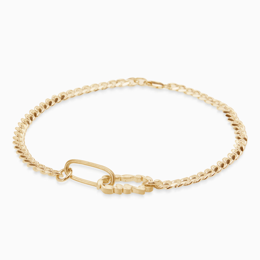 Vault Trim Necklace | Gold