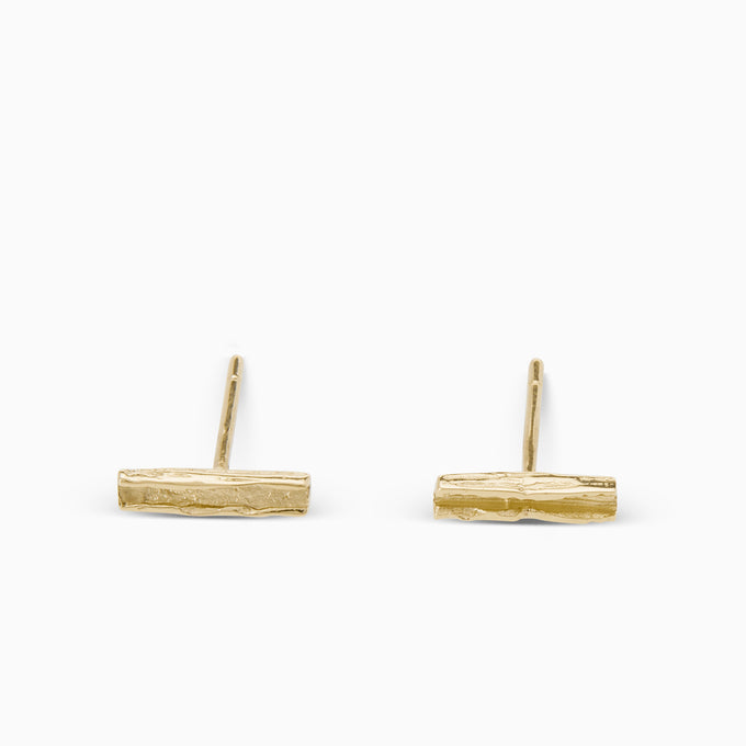 Folded Studs | Gold