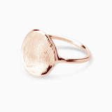 Laser Impression Ring | Rose Gold