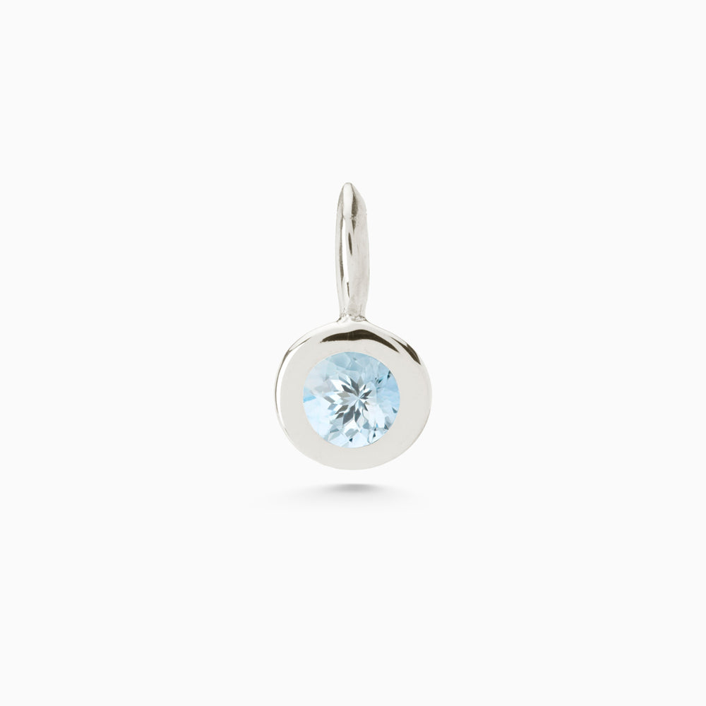 Birthstone Pendant | Silver