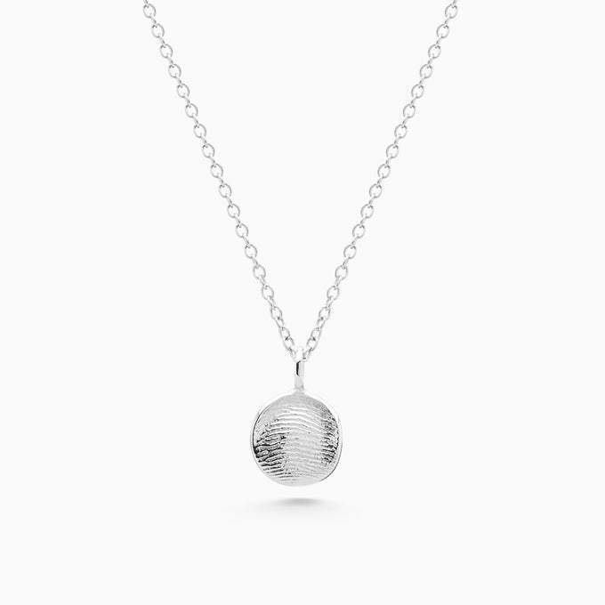 Impression Necklace | Silver