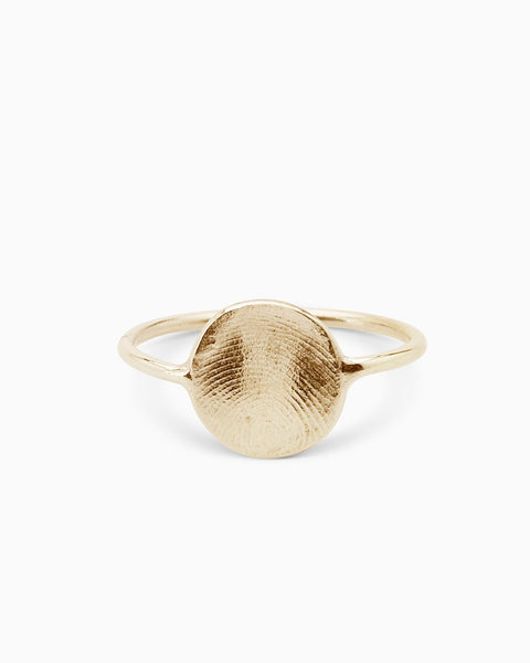 Impression Ring | Yellow Gold