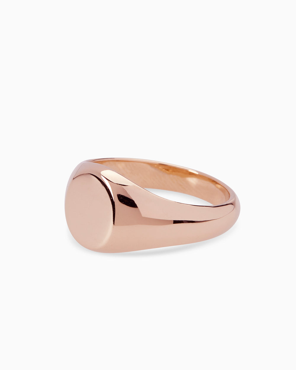 Custom Signet Ring Petite | Rose Gold
