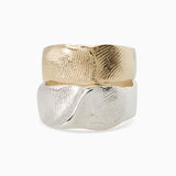 Impression Band Ring | Yellow Gold