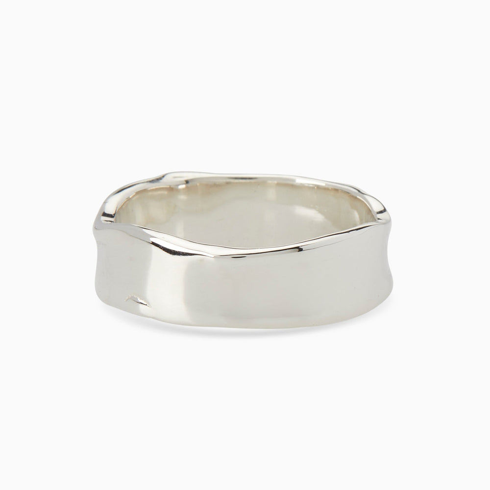 Signature Band Ring | Silver