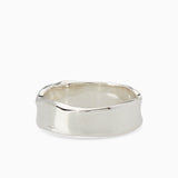Custom Band Ring | White Gold
