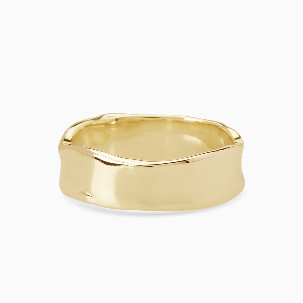 Signature Band Ring | Yellow Gold