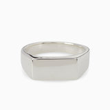 Custom Signet Ring 1.0 | White Gold