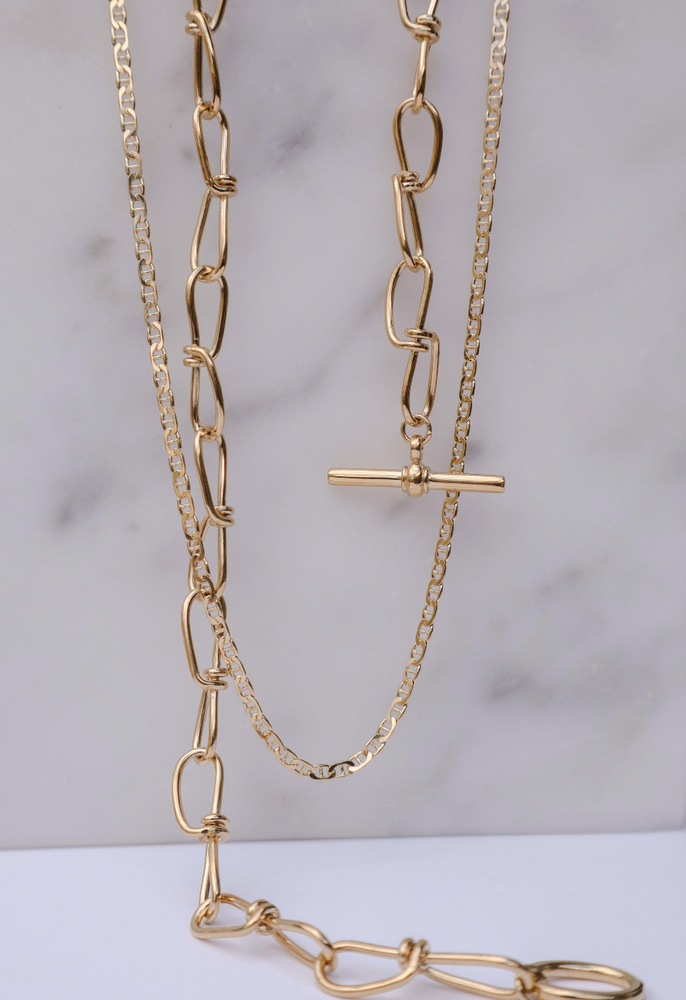 Infinity Necklace | Gold