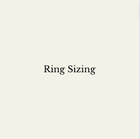 Additions: Ring Sizing