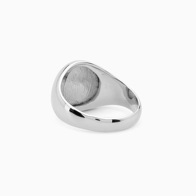 Impression Signet Ring | Silver