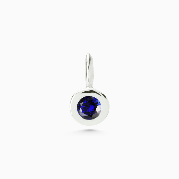 Birthstone Pendant | Silver