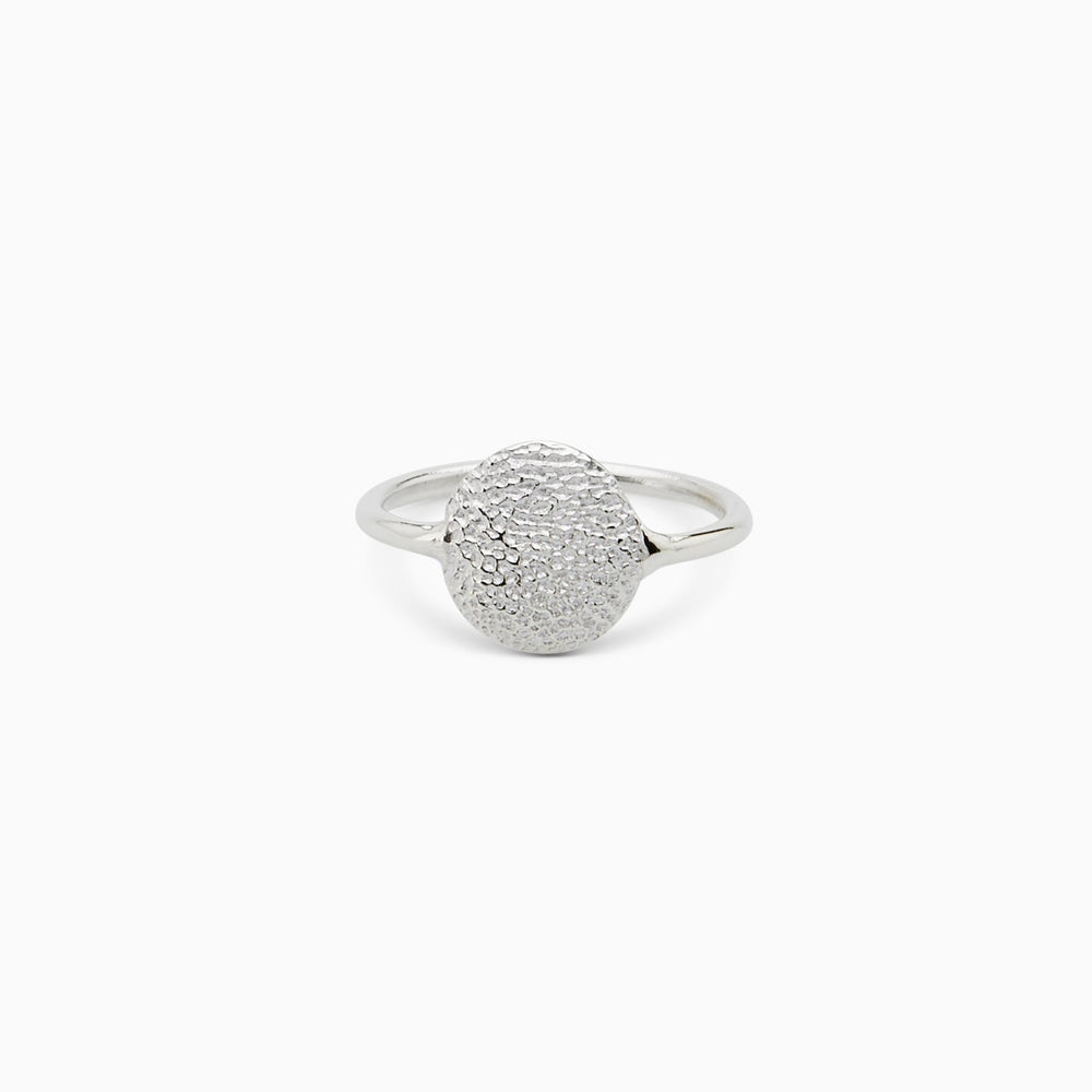 Impression Ring | White Gold