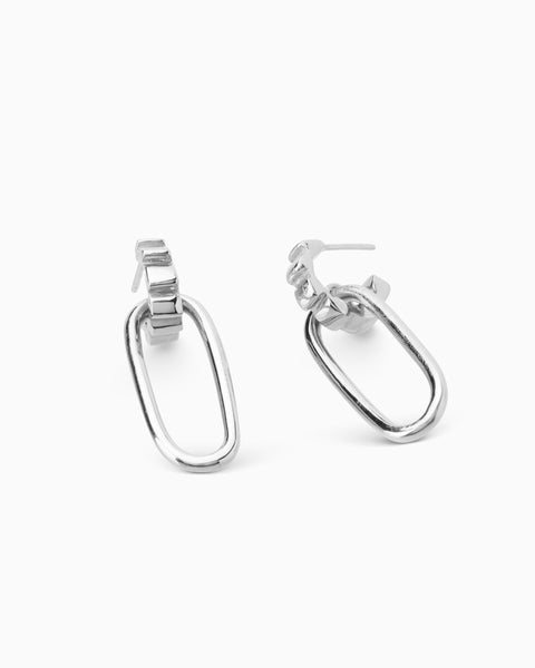 Vault Trim Hoops | Silver