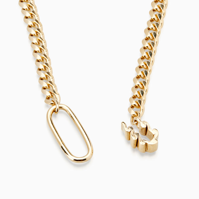 Vault Trim Necklace | Gold