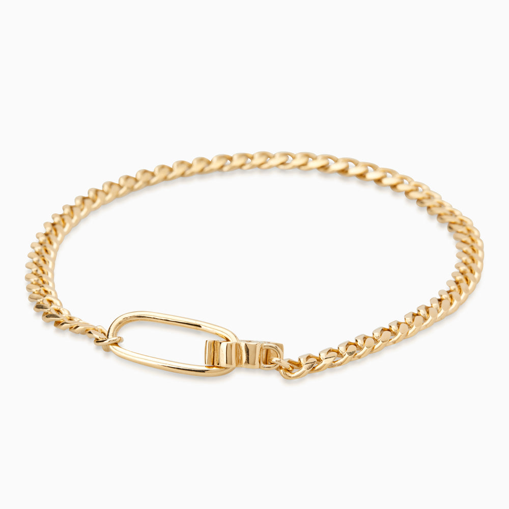 Vault Trim Necklace | Gold