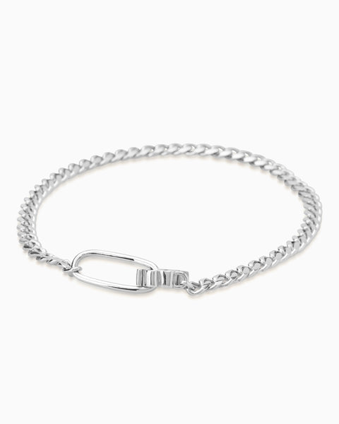 Vault Trim Necklace | Silver