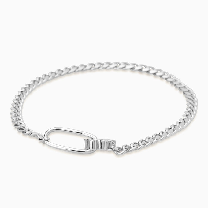 Vault Trim Necklace | Silver