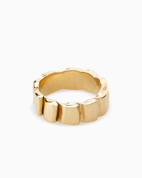 Trim Ring Wide | Solid Gold