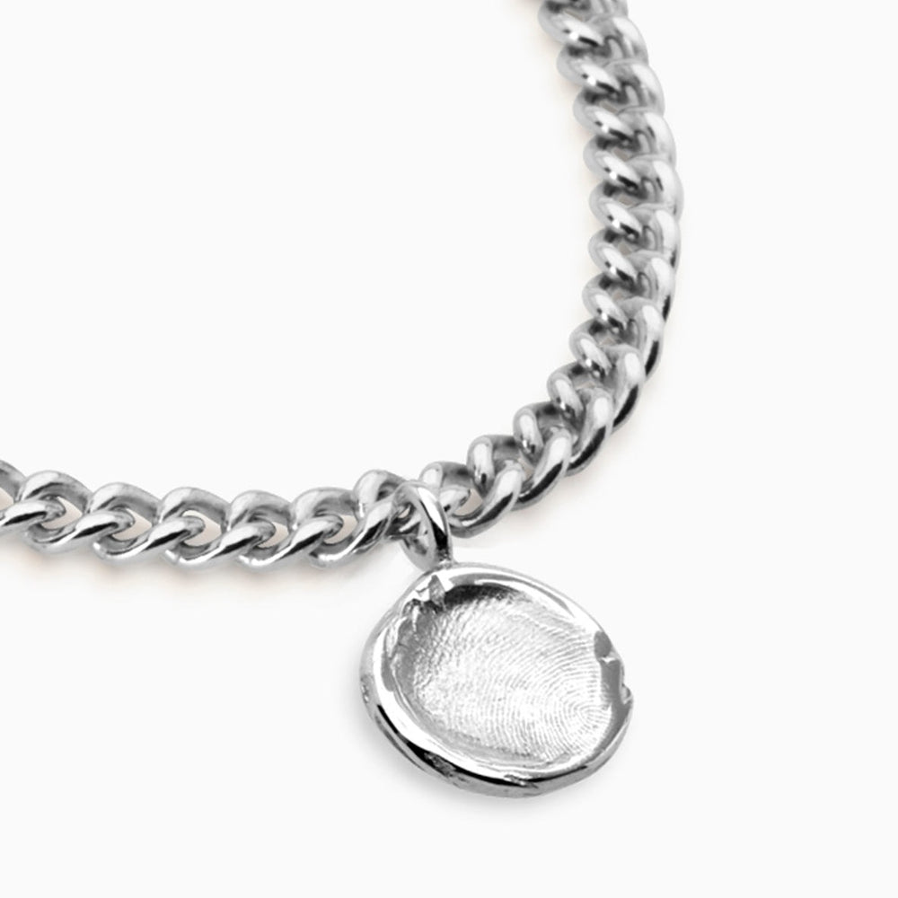 Impression Charm Bracelet | Silver