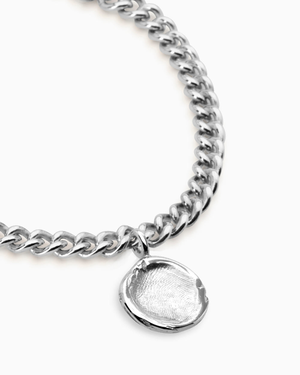 Impression Charm Bracelet | Silver