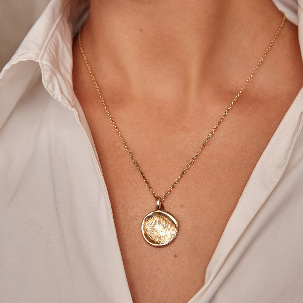 Impression Necklace | Yellow Gold