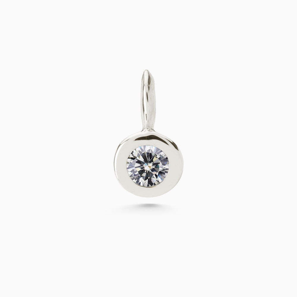 Birthstone Pendant | Silver